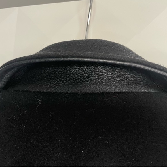 Straight to Hell Jet Jacket Black wool with black leather detail - Small - Picture 10 of 12